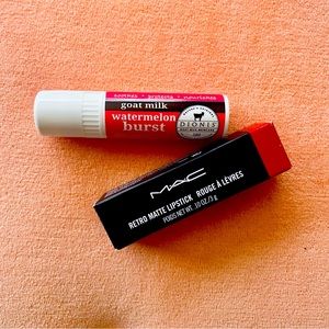 ✅SOLD✅ NIB MAC Retro Matte Lipstick, Ruby Woo, Red, Full Size